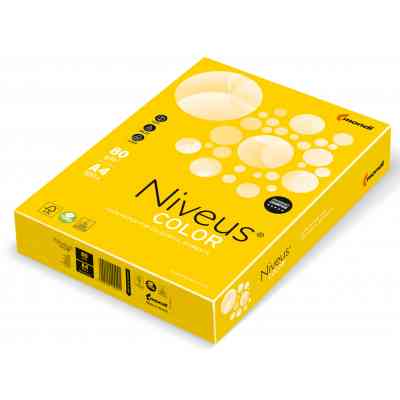 Бумага Mondi Niveus COLOR intensive Mustard A4, 80g, 500sh (A4.80.NVI.IG50.500) Винница