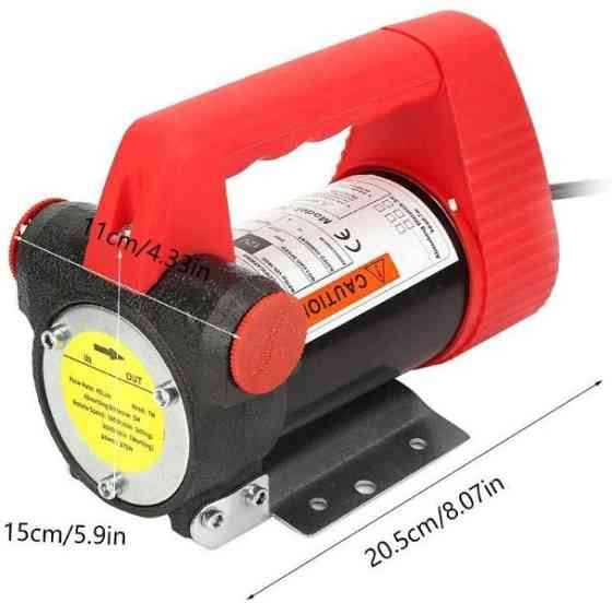 Насос REWOLT для перекачування дизеля 12в 50л/хв RE SL001-12V Чернігів