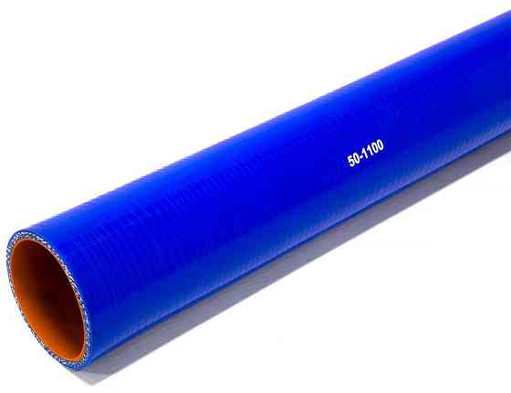 Патрубок силіконовий L-1100 мм d-50 товщин — 4 мм Мукачево