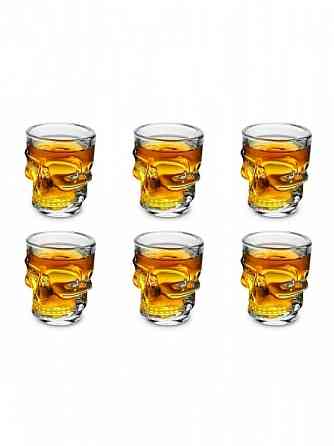 Набор рюмок Череп 6 шт по 50мл Винница