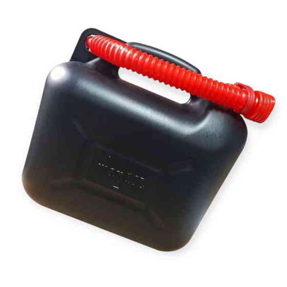 Канистра пластиковая вертикальная с лейкой 10л hico Мукачево