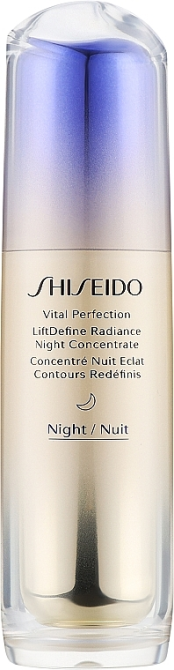 Нічний концентрат Shiseido Vital Perfection LiftDefine Radiance Night Concentrate 80 Слов'янськ - фото 1