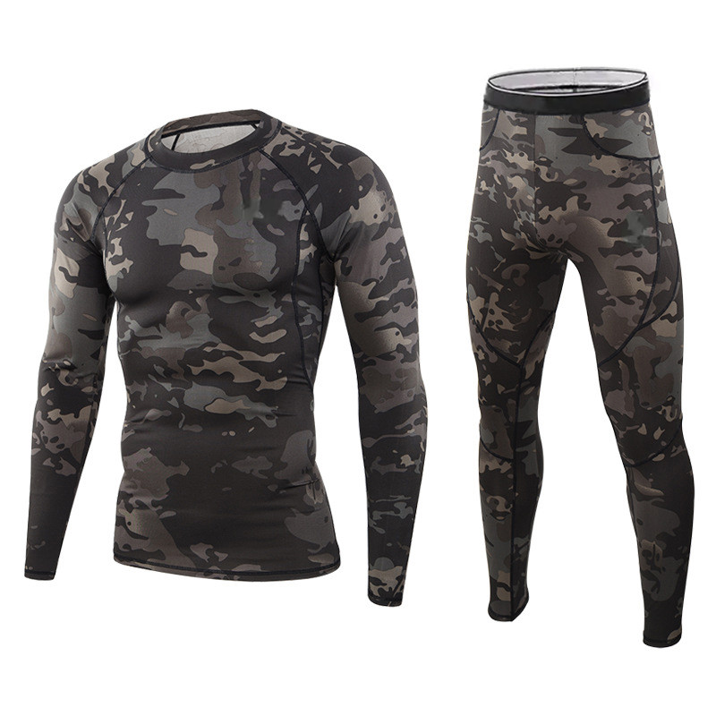 Термобелье мужское A152 2XL Camouflage Black Киев - изображение 1