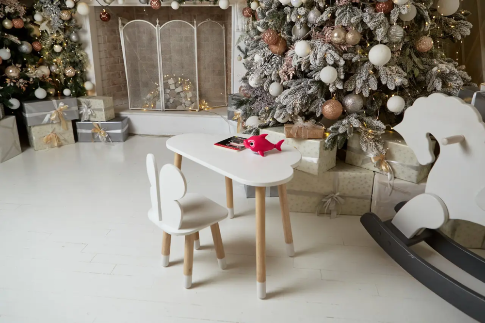 Дитячий столик Хмара та стільчик Метелик білий Вінниця - фото 7