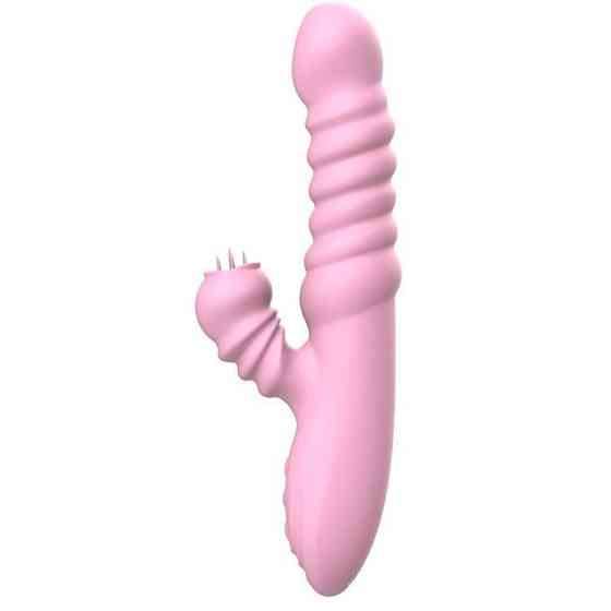 Вібратор Vibrating Spear USB 3 functions of thrusting Sex Aura Київ
