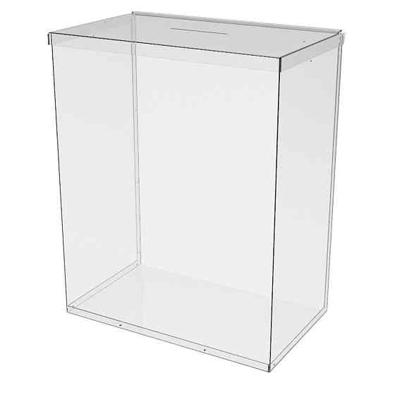 Ящик EKOSTAR без замка для пожертвований и сбора денег 400x240x500. Объем 48 литров Киев