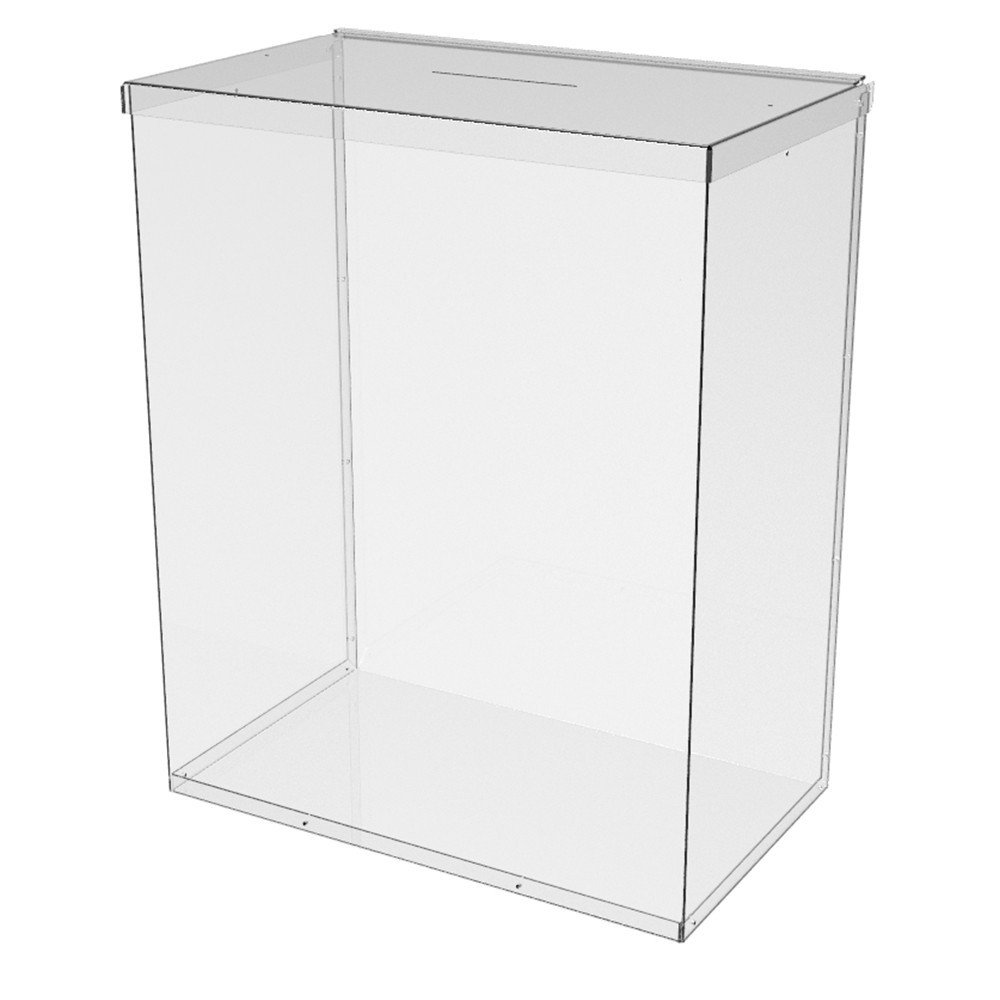 Ящик EKOSTAR без замка для пожертвований и сбора денег 400x240x500. Объем 48 литров Киев - изображение 1