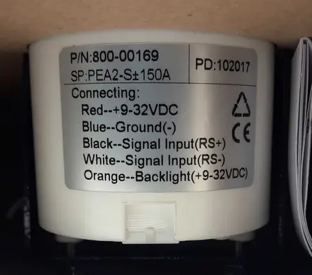 Цифровой Амперметр Ecms Диаметр 52Мм Черный Киев - изображение 3