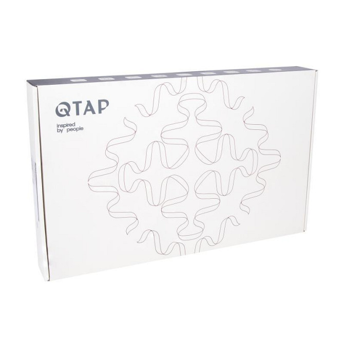 Змішувач для кухні Qtap Vlasta New з гнучким виливом із під'єднанням для питної води Gunmetal Black PVD Харків - фото 10