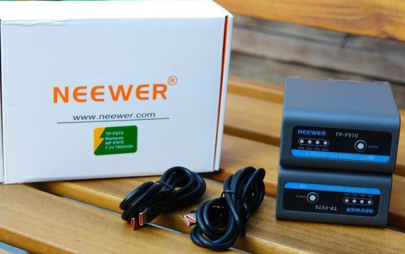 Комплект аккумуляторов Neewer TP-F970 7800 мАч — 2 батареи для камер. Харьков - изображение 5