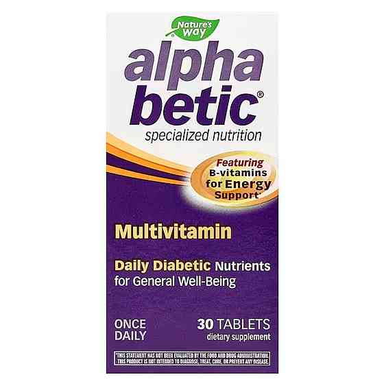 Мультивітаміни для діабетиків Nature's Way Alpha Betic Multivitamin 30 таб Київ