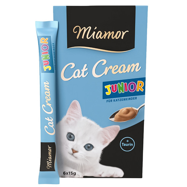 Miamor Cream Junior МИАМОР ЮНИОР крем жидкое лакомство для котят Киев - изображение 1