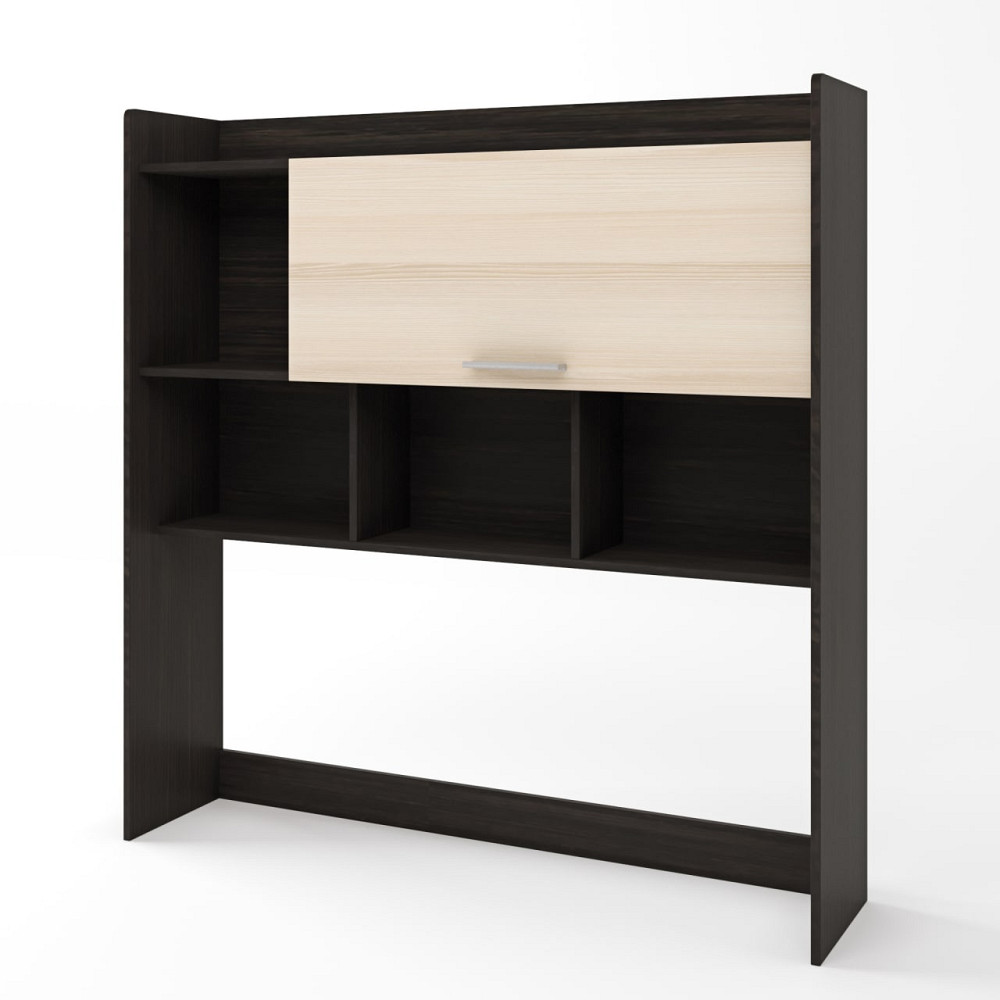 Надстройка для стола Эверест Школьник-3,4,5 венге + дуб молочный (DTM-2157) Львов - изображение 1