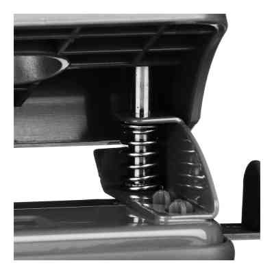 Діркопробивач Buromax пластиковий, до 10 аркушів, 120 х 58 х 59 мм, чорний (BM.4015-01) Вінниця