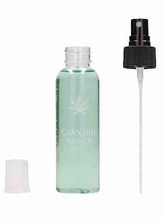 Массажное масло Shots - Cannabis Massage Oil, 100 мл Sex Aura Киев