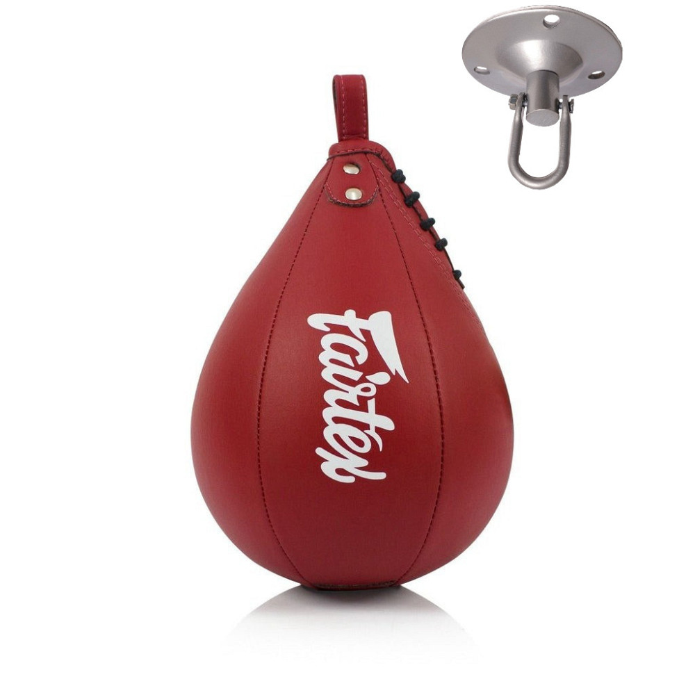 Пневмогруша боксерська Fairtex SB1 Red + кріплення Кам'янське - фото 5