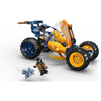 Конструктор LEGO Ninjago Багги для бездорожья ниндзя Арин 267 деталей (71811) Винница - изображение 5