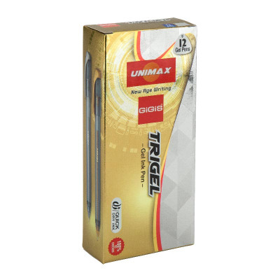 Ручка гелевая Unimax Trigel-2, серебряная (UX-131-34) Винница - изображение 3