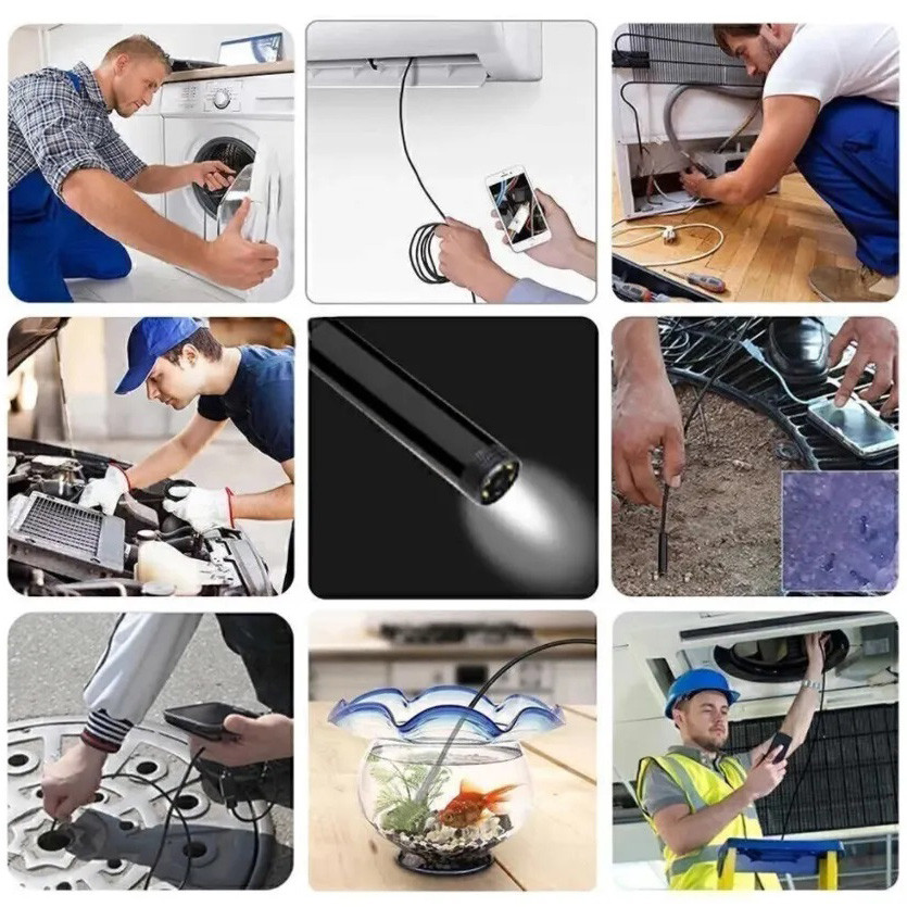 Ендоскопічні камери 2, Автомобільний ендоскоп гнучкий, Гнучкі технічні ендоскопи, Ендоскоп технічний MG-90 Львів - фото 10