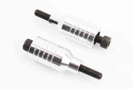 Пеги для самоката 55 мм, алюмінієві, сірі, к-кт Київ