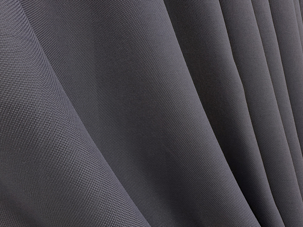 Комплект коротких штор VR-Textil Льон Мішковина № 1234ш Сірий 130х170 см 2 шт (35-0301) Київ - фото 12
