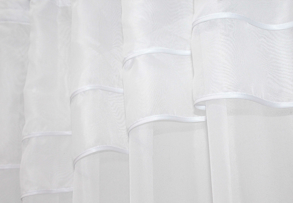 Кухонная гардина VR-Textil № 036к арка белый 280х170 см (52-0312) Киев - изображение 3