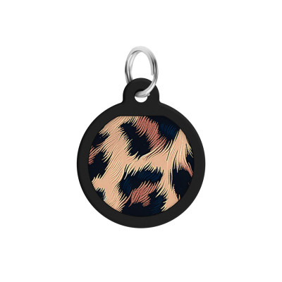 Адресник для тварин WAUDOG Smart ID з QR паспортом "Леопард", коло 25 мм (225-4066) Вінниця - фото 2