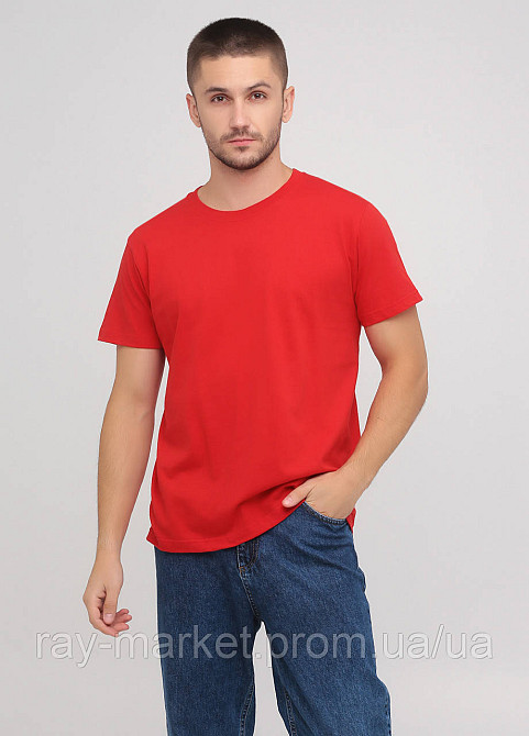 Футболка базова Stedman Classic-T Unisex чоловіча червона (ST2000-SRE) M Київ - фото 1