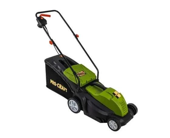 Газонокосарка електрична Procraft NM1800  1500 Вт 3500 об хв,Ручна електрична газонокосарка ,Косарка електрична 50 л Львів