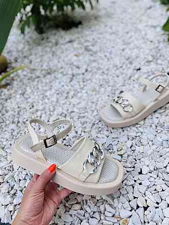 Asti Босоніжки жіночі ASTI P06 бежеві (літо, шкіра натуральна) (4432) Коломыя