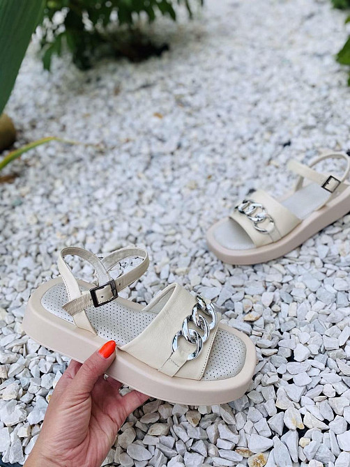 Asti Босоніжки жіночі ASTI P06 бежеві (літо, шкіра натуральна) (4432) Коломыя - изображение 3