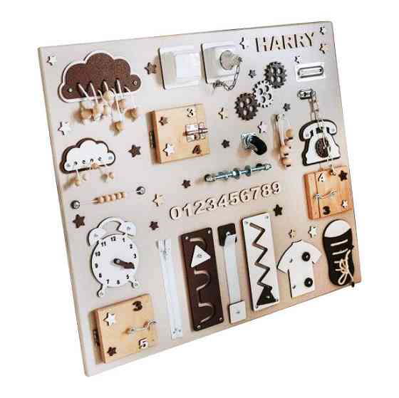 Розвиваюча іграшка Бізіборд TG1000012, 70х60 см, Коричневий Вінниця