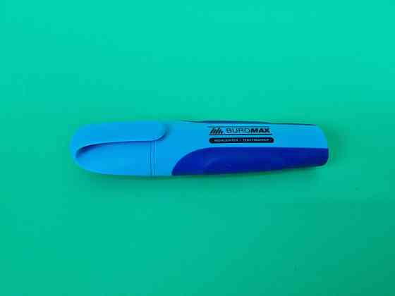 Текстовий роздільник фрюрисц. "Buromax BM. 8904-02 NEON" СИНІЙ (1 шт.) Харків