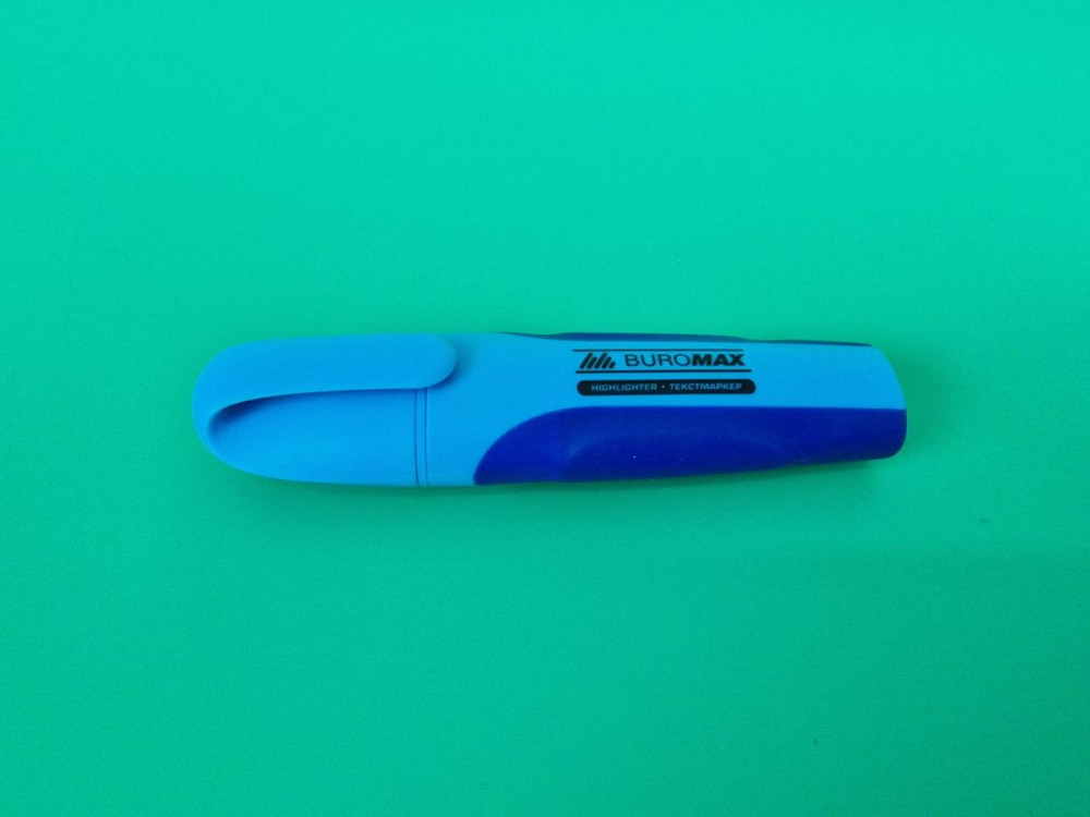 Текстовий роздільник фрюрисц. "Buromax BM. 8904-02 NEON" СИНІЙ (1 шт.) Харків - фото 1