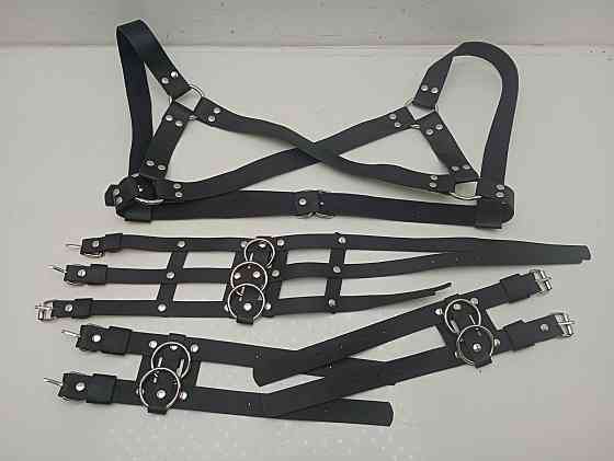 Чоловіча портупея з наручниками БДСМ (з дефектом) Луцк