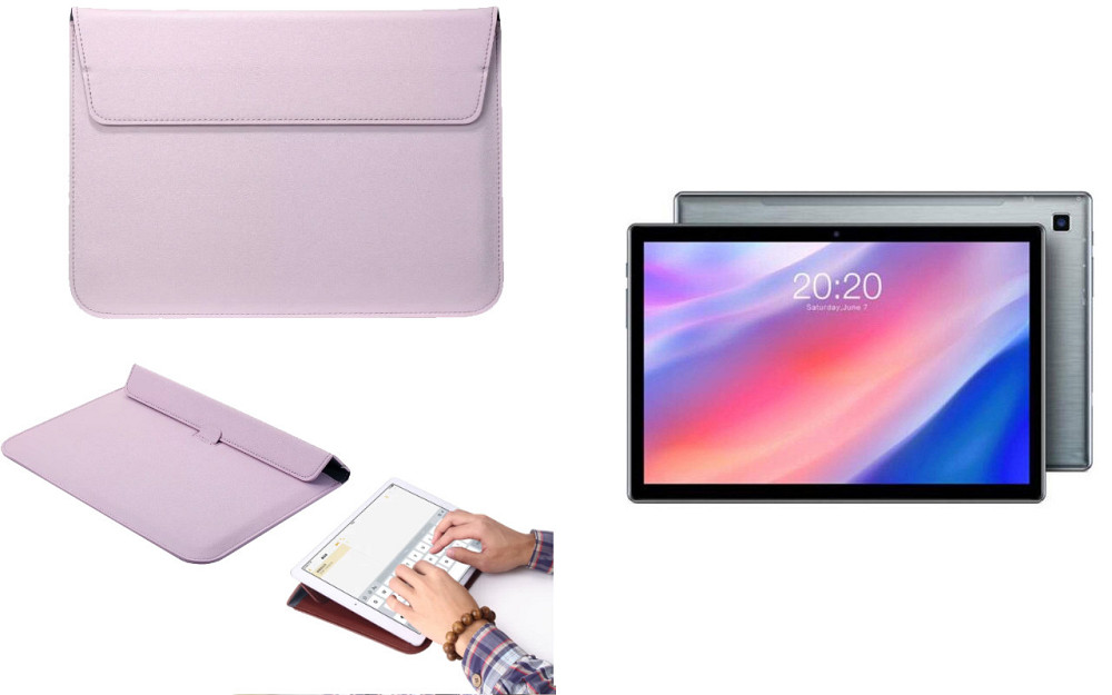 Чехол-конверт VitoCase для Teclast tPad P20HD, с функцией подставки для планшета Фиолетовый Киев - изображение 1
