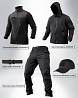 Тактичний костюм POLICE 5в1 чорний ПП7863