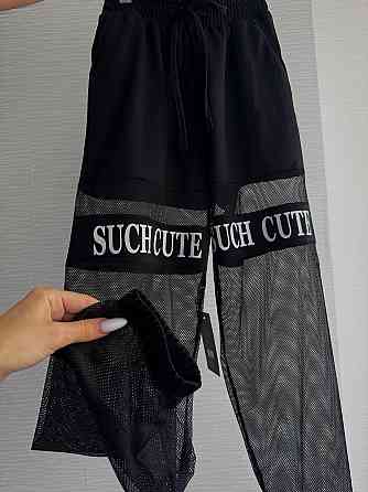 Женские летние стильные брюки двунить + сетка 46/48 Одесса