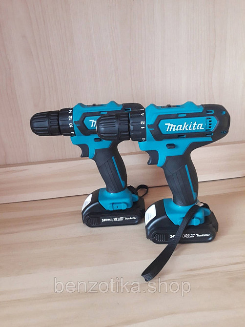 ШУРУПОВЕРТ MAKITA 550DWE 24V 5A/H LI-ION (С НАБОРОМ СВЕРЛ И БИТ) Киев - изображение 7