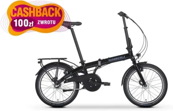Велосипед Tabou Fold Urban Czarny Srebrny 20 2025 Киев