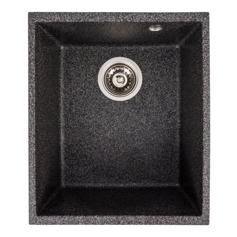 Гранітна мийка для кухні VALESO ROXY 3744 матова Графіт Коломыя - изображение 1