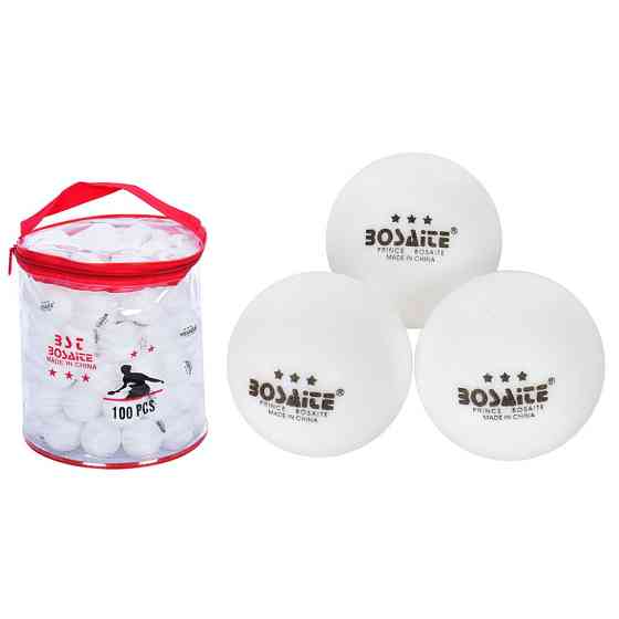 Мячи для настольного тенниса MS 2201-1(White) 100 штук, 40 мм Винница