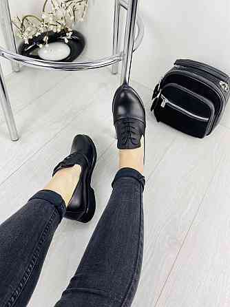 Ilona Туфлі жіночі ILONA 263/L10 чорні (весна-осінь, шкіра натуральна) (3205) Коломыя