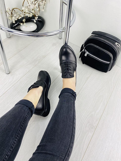 Ilona Туфлі жіночі ILONA 263/L10 чорні (весна-осінь, шкіра натуральна) (3205) Коломия - фото 3