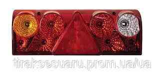 Ліхтар задній SCHMITZ (ASPÖCK Europoint II) лів.\розетка (жовт.-біл.) 423 x 149.3 M8(153) (mm) Луцьк