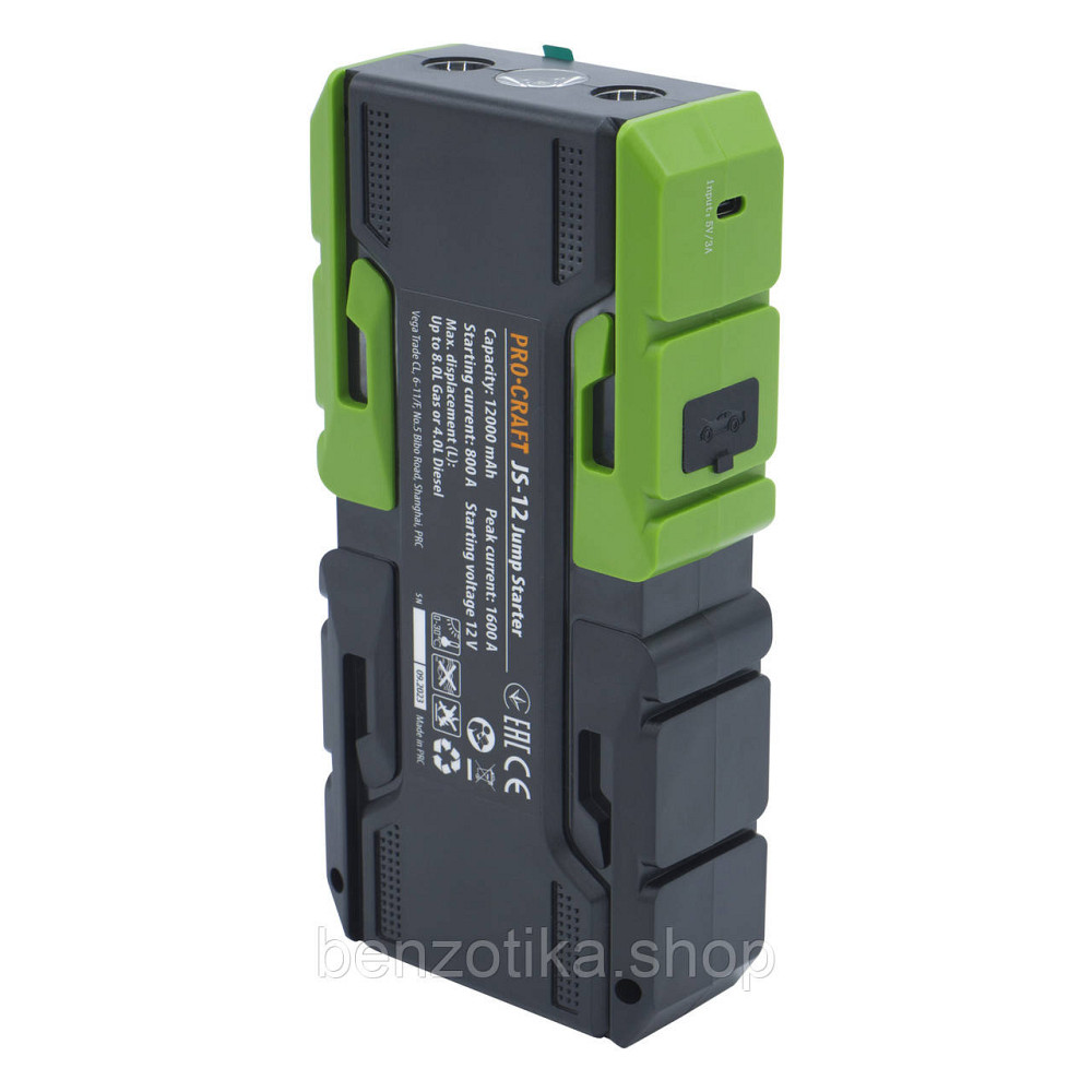 Пуско-зарядний пристрій Procraft JS12 Киев - изображение 6