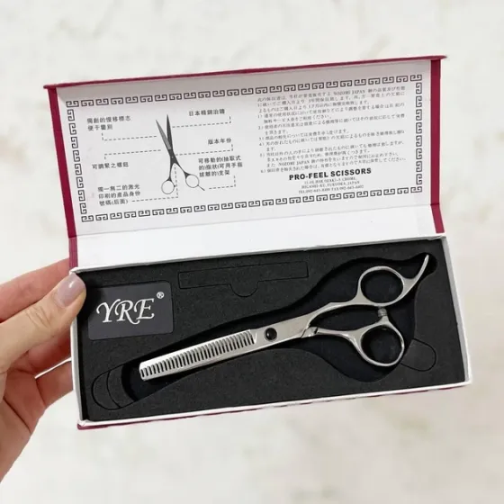 Перукарські філірувальні ножиці YRE Київ