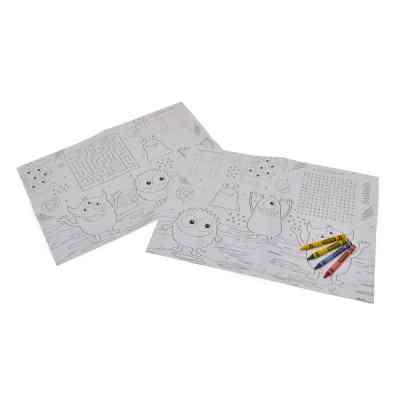 Набор для творчества Crayola Подложки-раскраски "Монстры" 2 шт с карандашами (15755-B) Винница