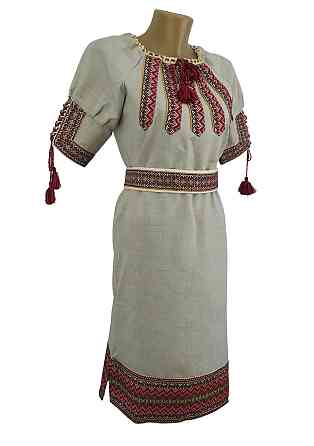 Святкове вишите жіноче плаття в українському стилі 48 Київ