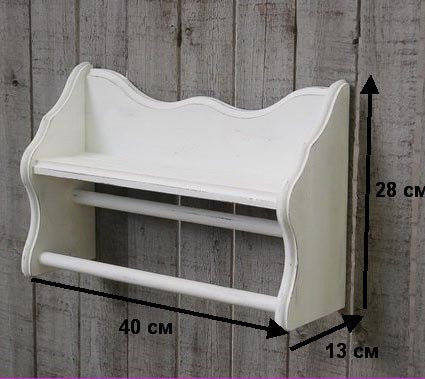 Полиця для ванної "Зонтра" зефір Миколаїв - фото 4